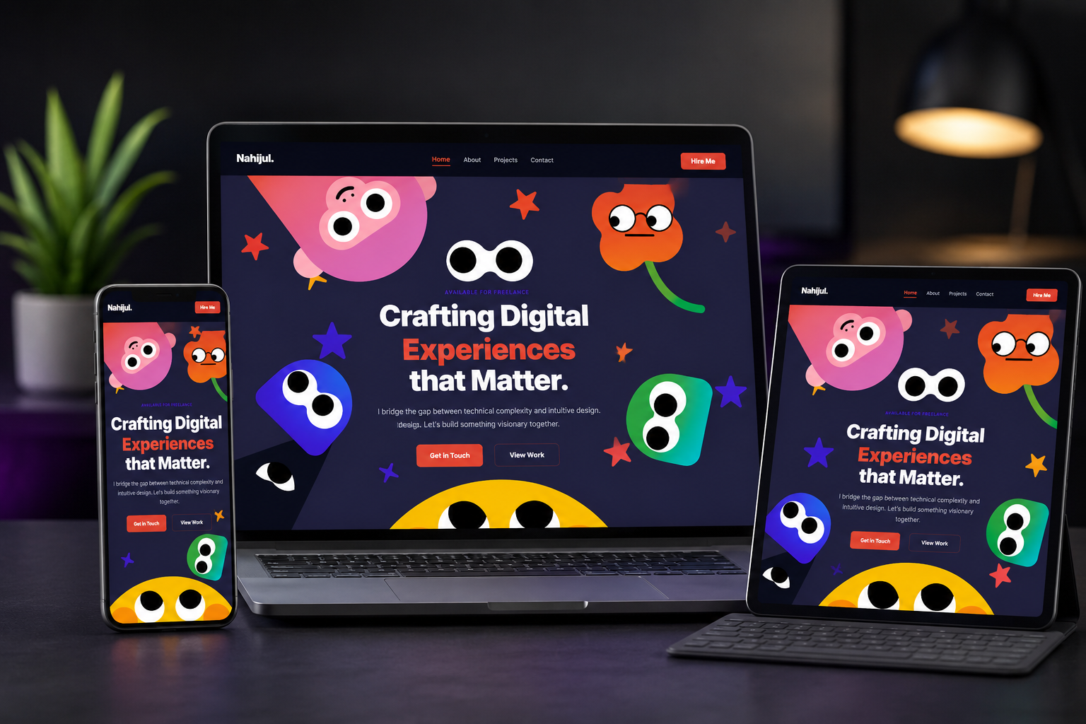 Interactive 3D Web Experience